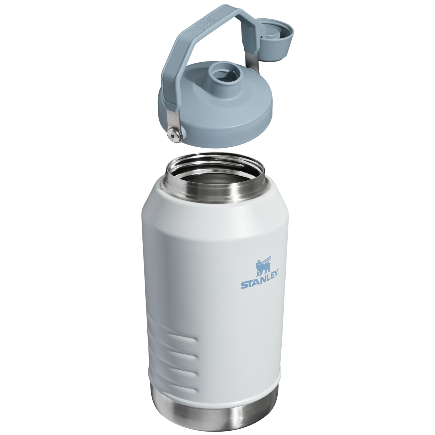 B2B_Web_PNG-The-IceFlow-Fast-Flow-Jug-96OZ-Fog-Hero-Exploded_cecb4434-e784-4448-b826-63c8d04a93a2.png