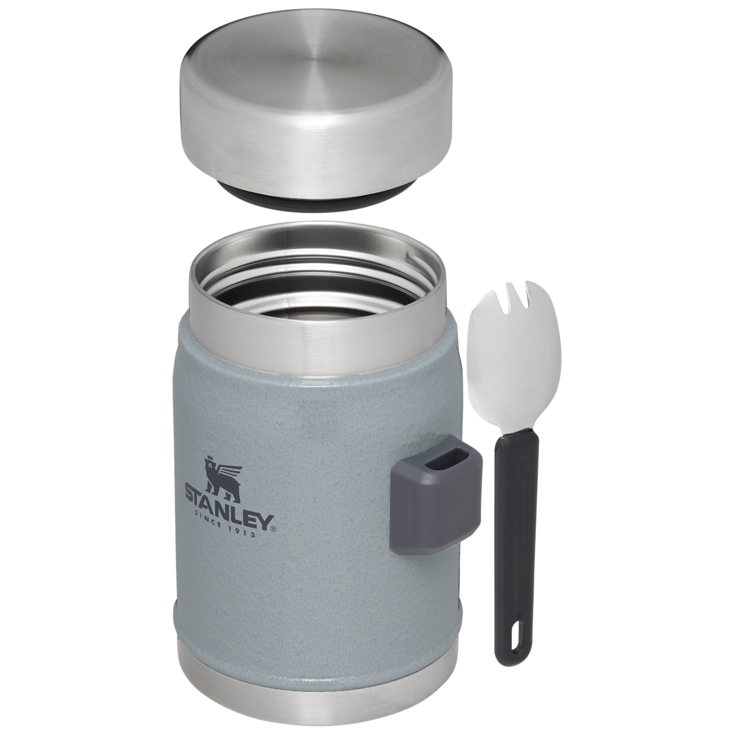 B2B_Web_PNG-The-Legendary-Classic-Food-Jar-14OZ-Hammertone-Silver-Hero-Exploded_5d2dfd7e-d036-4679-91bd-f1eb01a74227.png