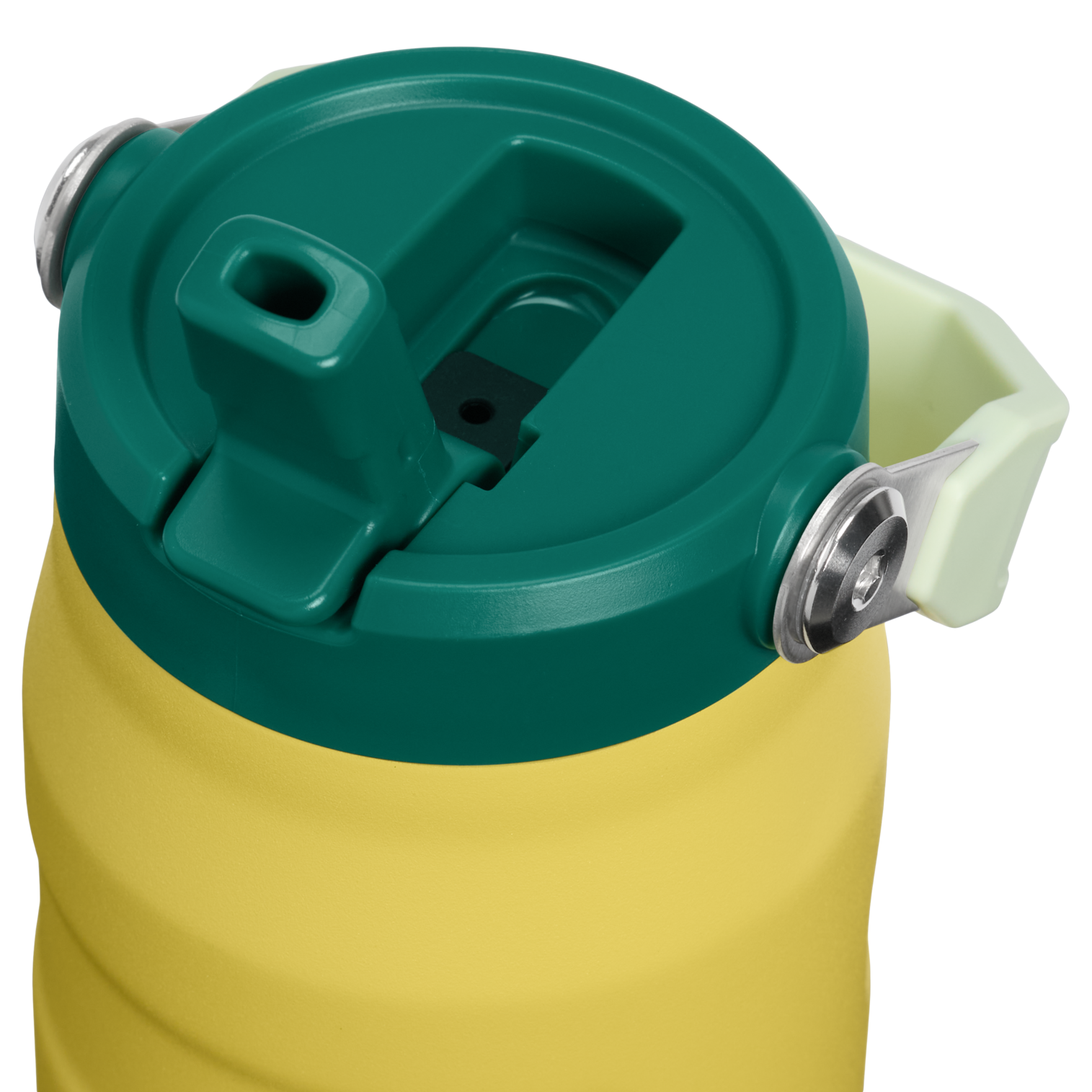 Web_PNG_Square-TheIceFlowFlipStraw2.0Bottle24oz-DaffodilEmerald-LidDetail.png